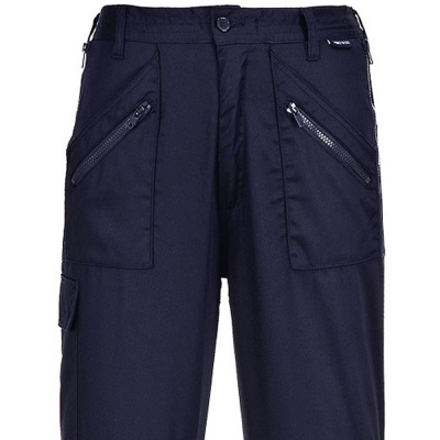 Portwest Action dames werkbroek met kniezakken XL marineblauw